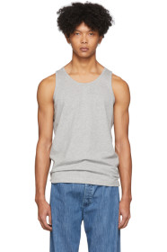 Comme des Garçons Shirt - Grey Plain Tank Top