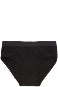 Comme des Garçons Shirt - Slip en jersey noir