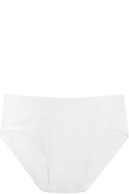 Comme des Garçons Shirt - Slip en jersey blanc Fine