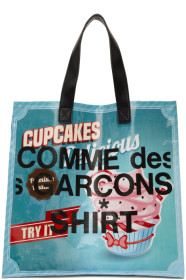 Comme des Garçons Shirt - Multicolor 'Cupcakes' Shopping Tote