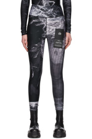 S.R. STUDIO. LA. CA. - Black & White Fern Leggings