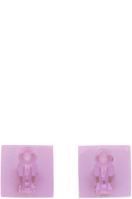 Monies - Purple Miley Earrings