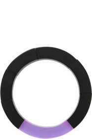 Monies - Black & Purple Kelly Necklace