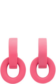 Monies - Pink Rose Earrings