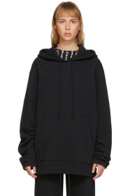 Raquel Allegra - Black Pullover Hoodie