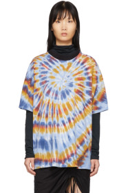 Raquel Allegra - Multicolor Oversized Tie-Dye T-Shirt