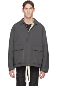 Jil Sander+ - グレー リップストップ ジャケット