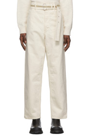 Jil Sander+ - Jean blanc cassé Standard