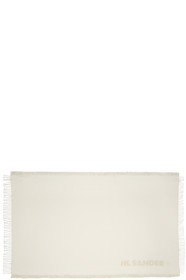 Jil Sander+ - オフホワイト Porcelain Beach ブランケット
