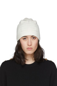 Givenchy - White Knit 4G Beanie