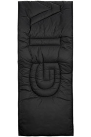 Givenchy - Black Logo Puffer Scarf