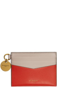 Givenchy - Red & Pink Edge Card Holder