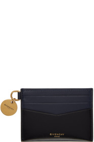 Givenchy - Black & Navy Edge Card Holder