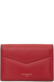 Givenchy - Red Edge Card Holder