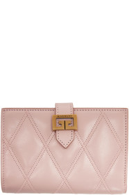 Givenchy - 粉色中号 GV3 钱包