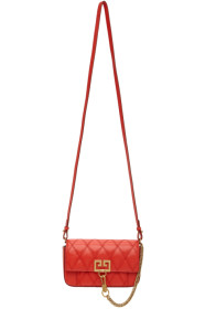 Givenchy - Sac rouge Mini Pocket