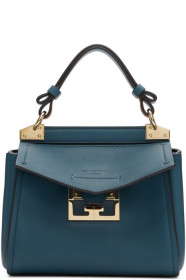 Givenchy - Blue Mini Mystic Top Handle Bag