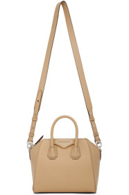 Givenchy - Sac brun clair Mini Antigona