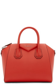 Givenchy - Sac rouge Small Antigona