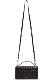 Givenchy - Sac portefeuille à chaîne en cuir noir