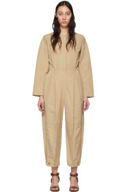 Givenchy - Beige Cargo Jumpsuit