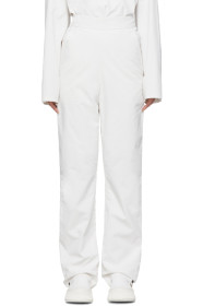 Kassl Editions - SSENSE Exclusive White Pop Oil Trousers