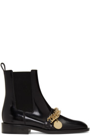 Givenchy - Bottes à chaînes noires