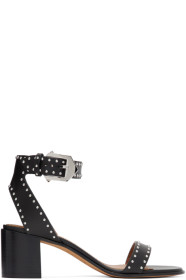 Givenchy - Sandales cloutées noires Elegant