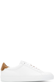 Givenchy - Baskets blanches et brunes Urban Street