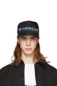 Givenchy - Black 3D 'Paris' Cap