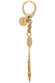 Givenchy - Porte-clés doré Arrow Charm