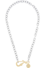 Givenchy - Collier à chaîne argenté Big Hook