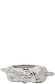 Givenchy - Bague argentée Horse Head