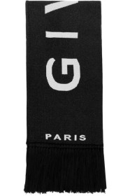 Givenchy - Foulard noir et blanc Football