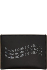 Givenchy - Porte-cartes noir 'Studio Homme' Print