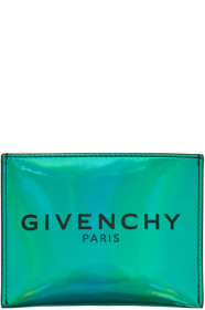 Givenchy - Green Iridescent Card Holder