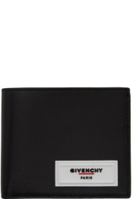 Givenchy - Portefeuille noir Rubber Logo