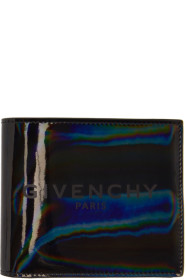 Givenchy - Grey Iridescent Bifold Wallet