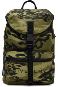 Givenchy - Sac à dos à motif camouflage vert Light 3