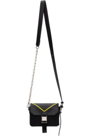 Givenchy - Black & Yellow Paris Bond Messenger Bag