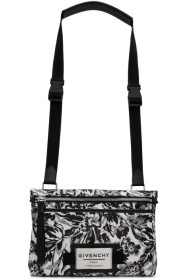 Givenchy - Black & White Downtown Messenger Bag