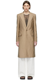 Givenchy - Beige Silk Coat