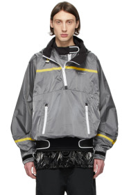 Givenchy - Grey Tech Pullover Jacket