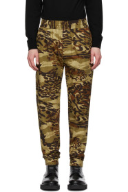 Givenchy - Khaki Camouflage Jogger Lounge Pants