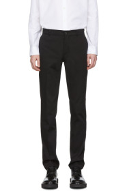 Givenchy - Black Tape Chino Trousers