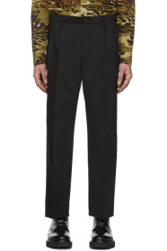 Givenchy - Black Bootcut Chino Trousers