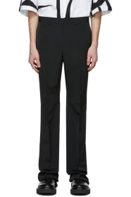 Givenchy - Black Bootcut Tailored Trousers