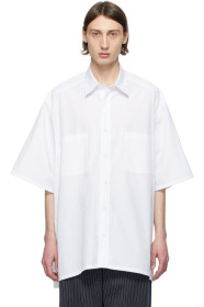 Givenchy - ホワイト オーバーサイズ パッチ シャツ