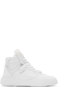 Givenchy - White Wing High Sneakers