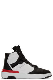Givenchy - Black & White Wing High Sneakers